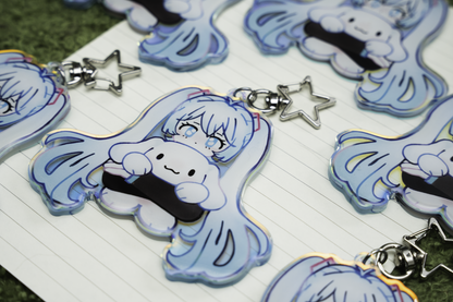 Miku & Cina Keychain